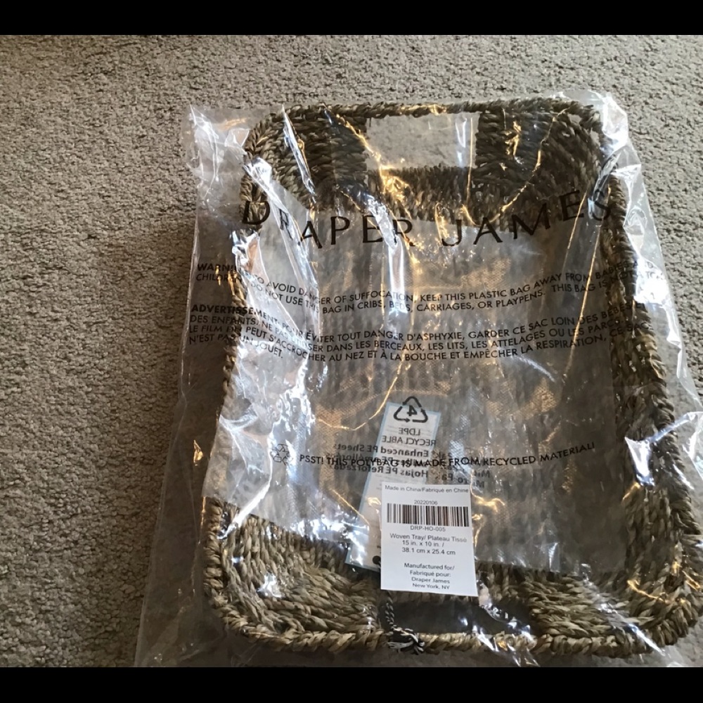 Woven Seagrass Tray